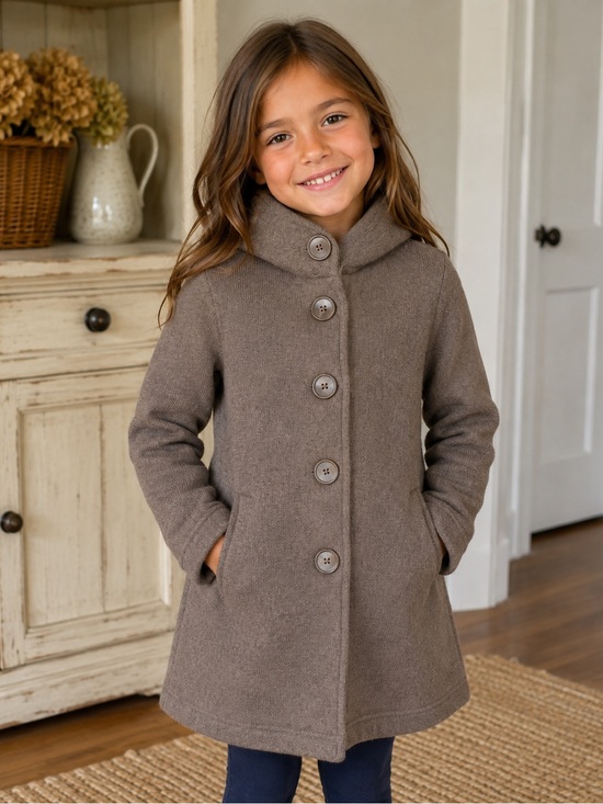 Patagonia Other - Patagonia Better Sweater Girls Jacket in Brown- Size 8